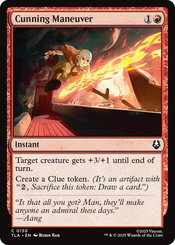 Image for Cunning Maneuver (130) (TLA) - Magic: The Gathering