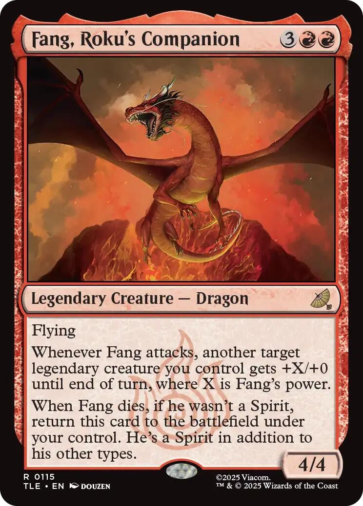 Image for Fang, Roku's Companion (115) (TLE) - Magic: The Gathering