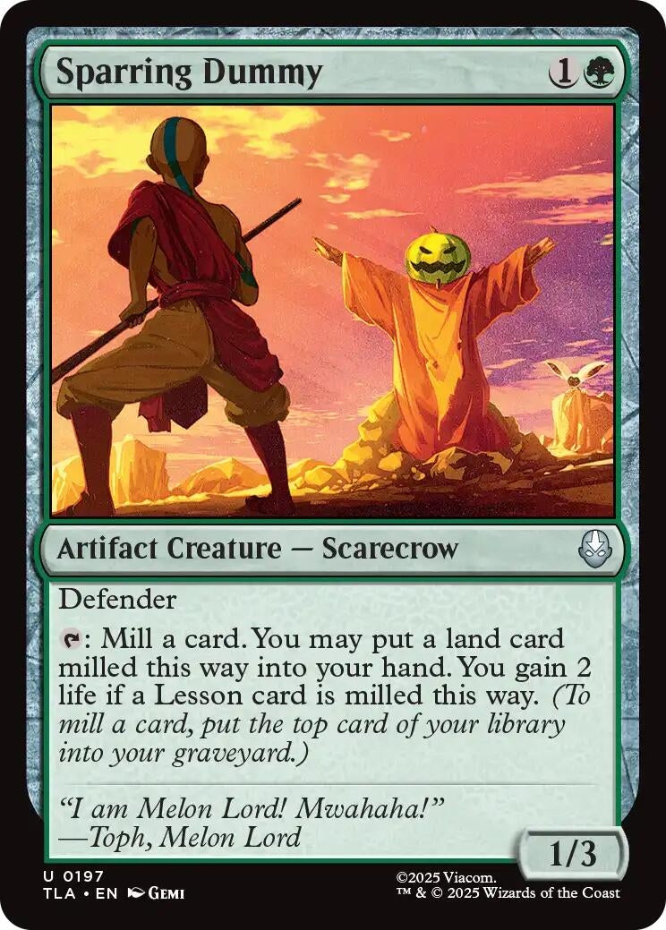 Image for Sparring Dummy (197) (TLA) - Magic: The Gathering
