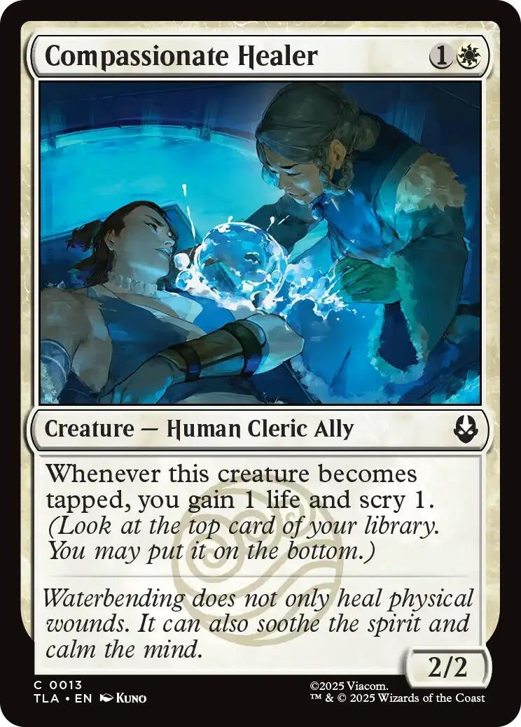 Image for Compassionate Healer (13) (TLA) - Magic: The Gathering