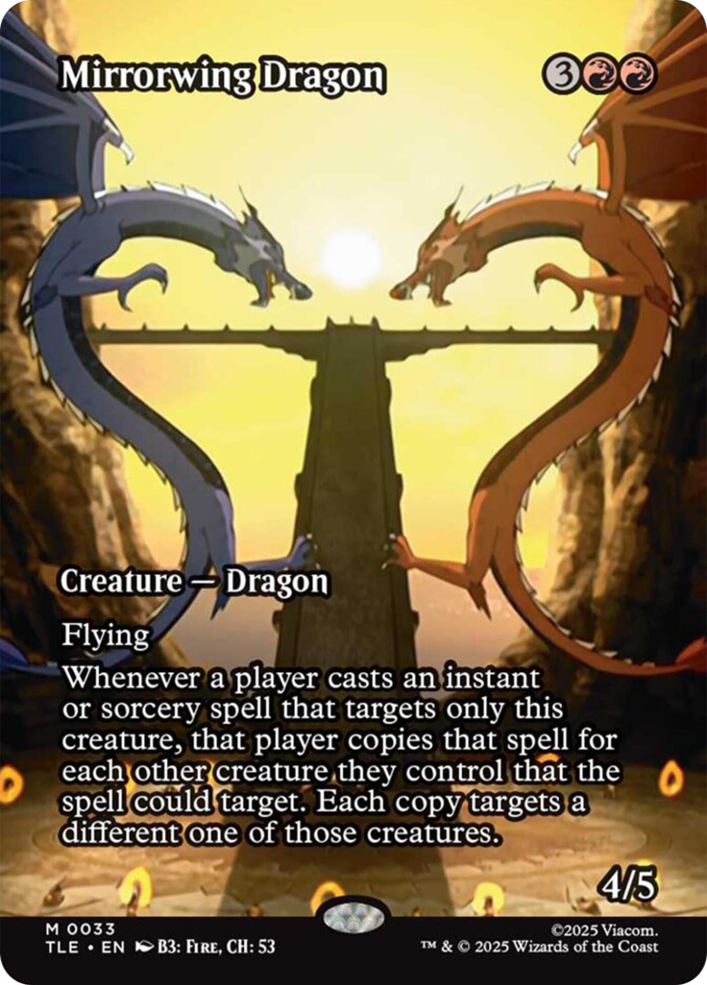 Mirrorwing Dragon (Borderless) (33) (TLE)