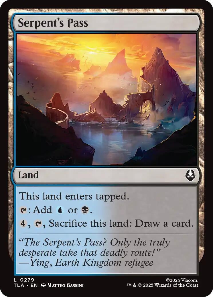 Image for Serpent's Pass (279) (TLA) - Magic: The Gathering