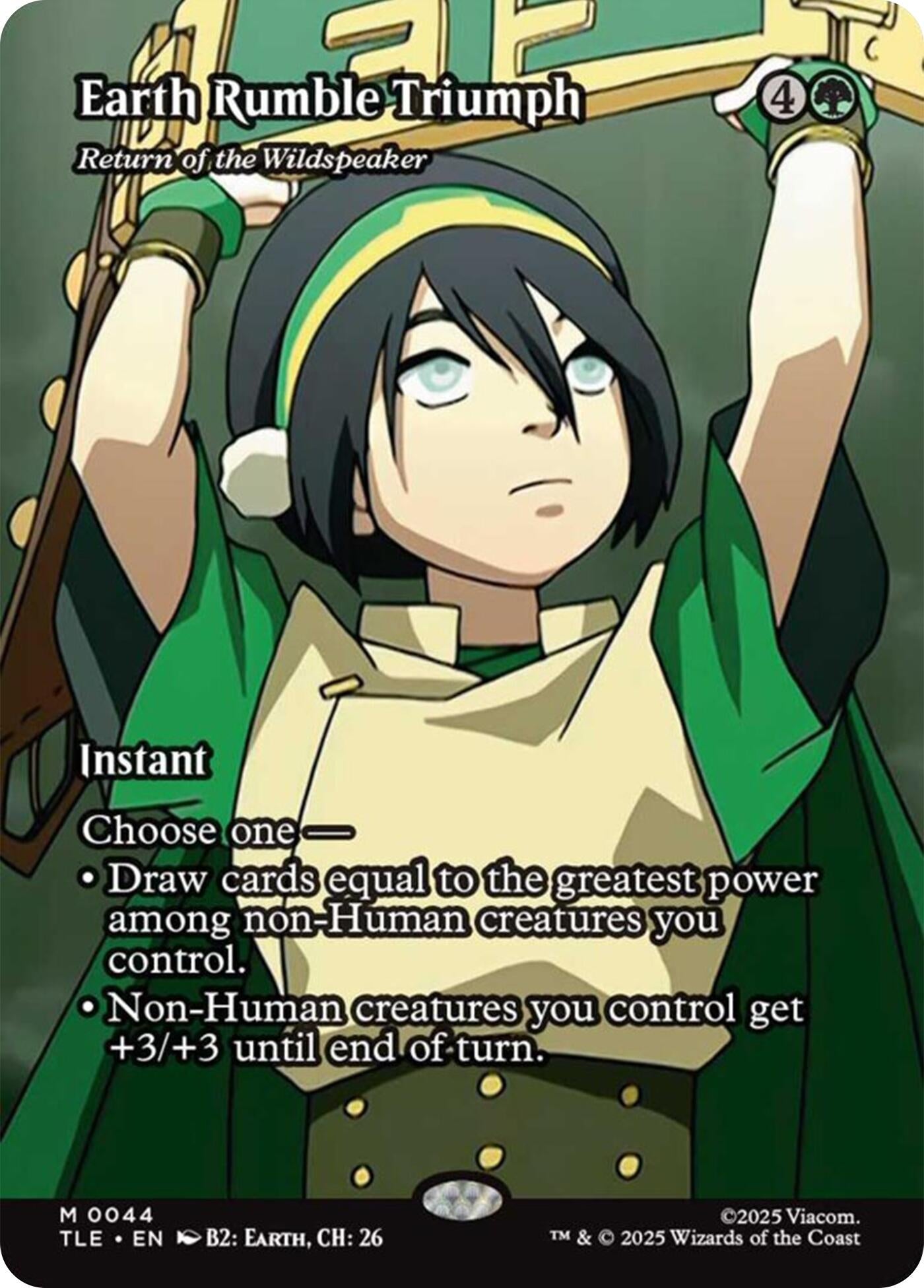 Earth Rumble Triumph - Return of the Wildspeaker (Borderless) (44) (TLE)