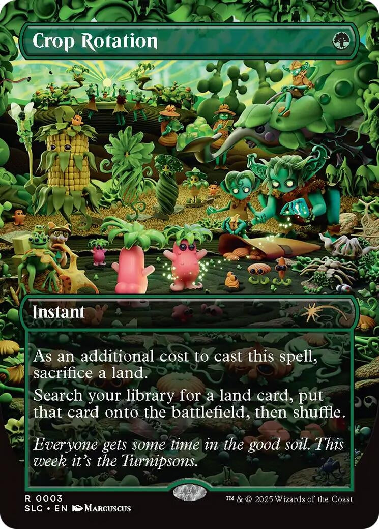 Image for Crop Rotation (3) (SLC) - Magic: The Gathering