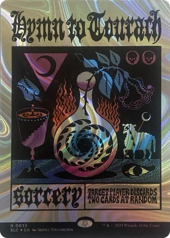 Image for Hymn to Tourach (Halo Foil) (35) (SLC) - Magic: The Gathering