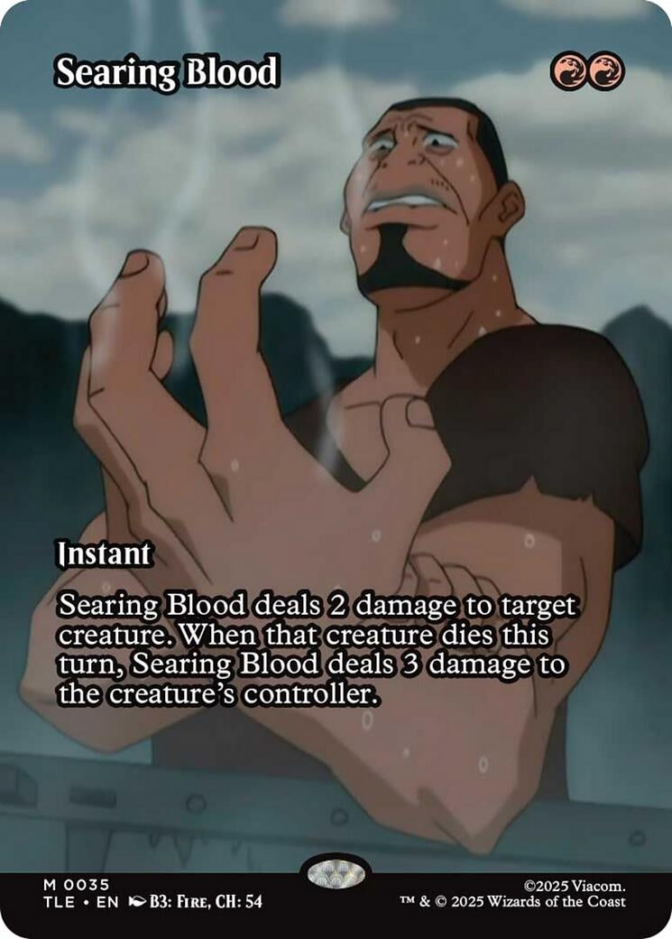 Searing Blood (Borderless) (35) (TLE)