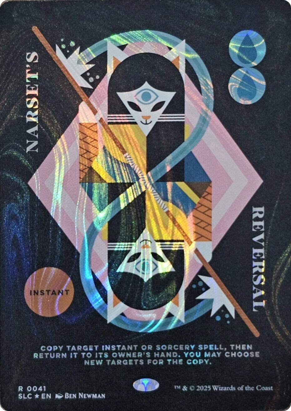 Image for Narset's Reversal (Halo Foil) (41) (SLC) - Magic: The Gathering