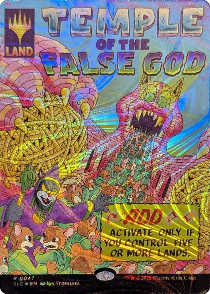 Image for Temple of the False God (Halo Foil) (47) (SLC) - Magic: The Gathering