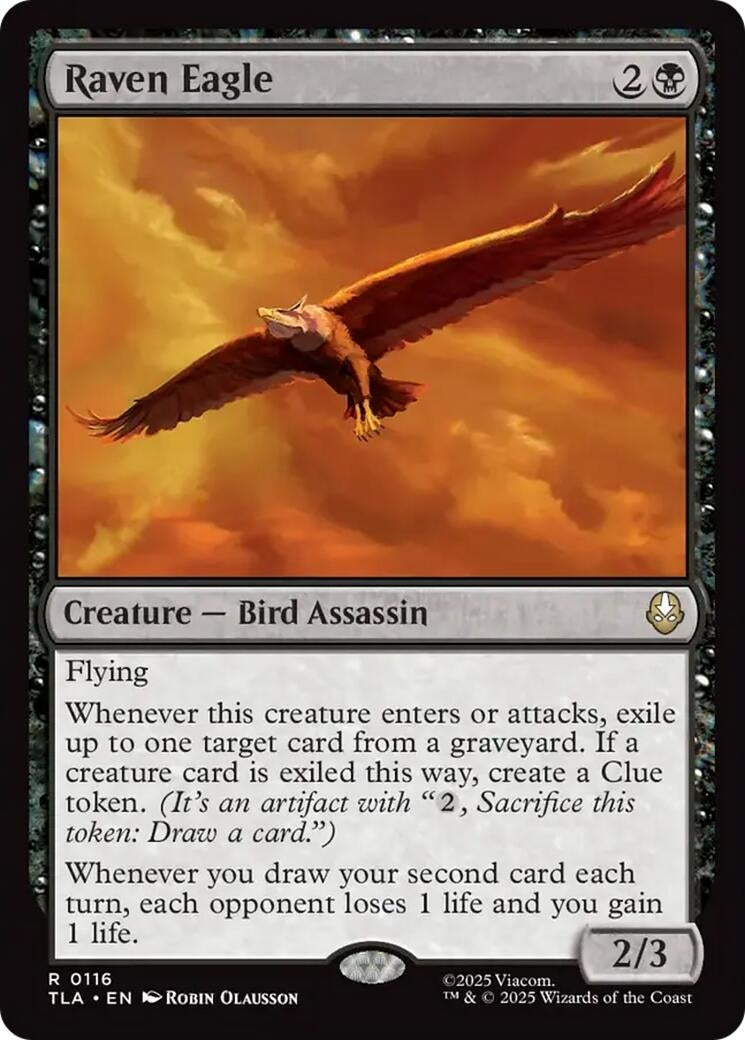 Image for Raven Eagle (116) (TLA) - Magic: The Gathering