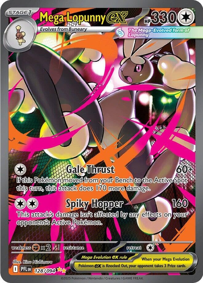 Mega Lopunny ex (128/094) (PFL)
