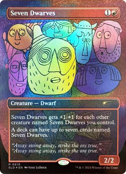 Image for Seven Dwarves (0819) (819) (SLD) - Magic: The Gathering