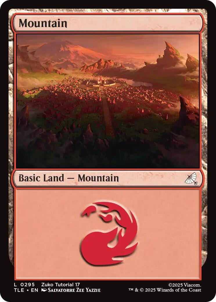 Image for Mountain (0295) (295) (TLE) - Magic: The Gathering