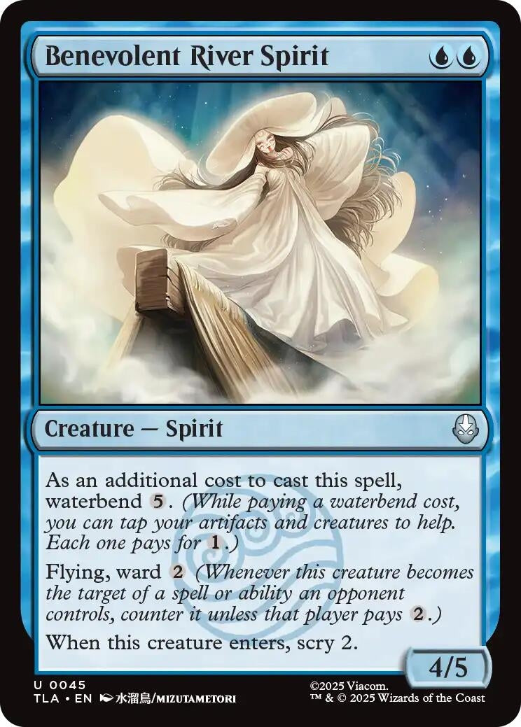 Image for Benevolent River Spirit (45) (TLA) - Magic: The Gathering