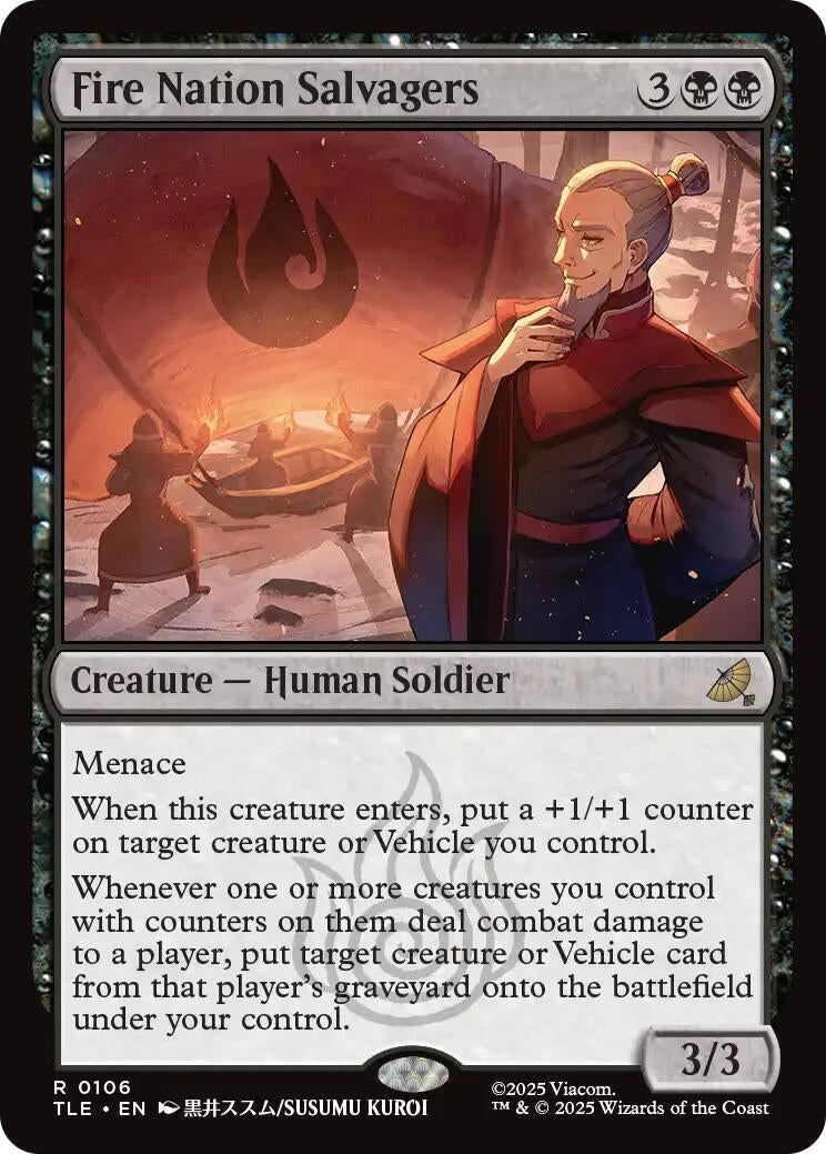 Image for Fire Nation Salvagers (106) (TLE) - Magic: The Gathering