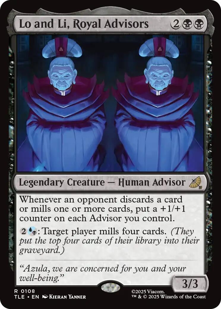 Image for Lo and Li, Royal Advisors (108) (TLE) - Magic: The Gathering