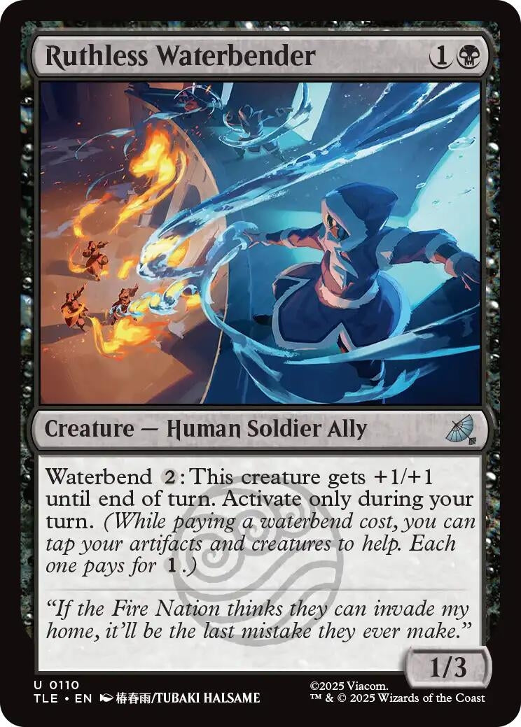 Image for Ruthless Waterbender (110) (TLE) - Magic: The Gathering