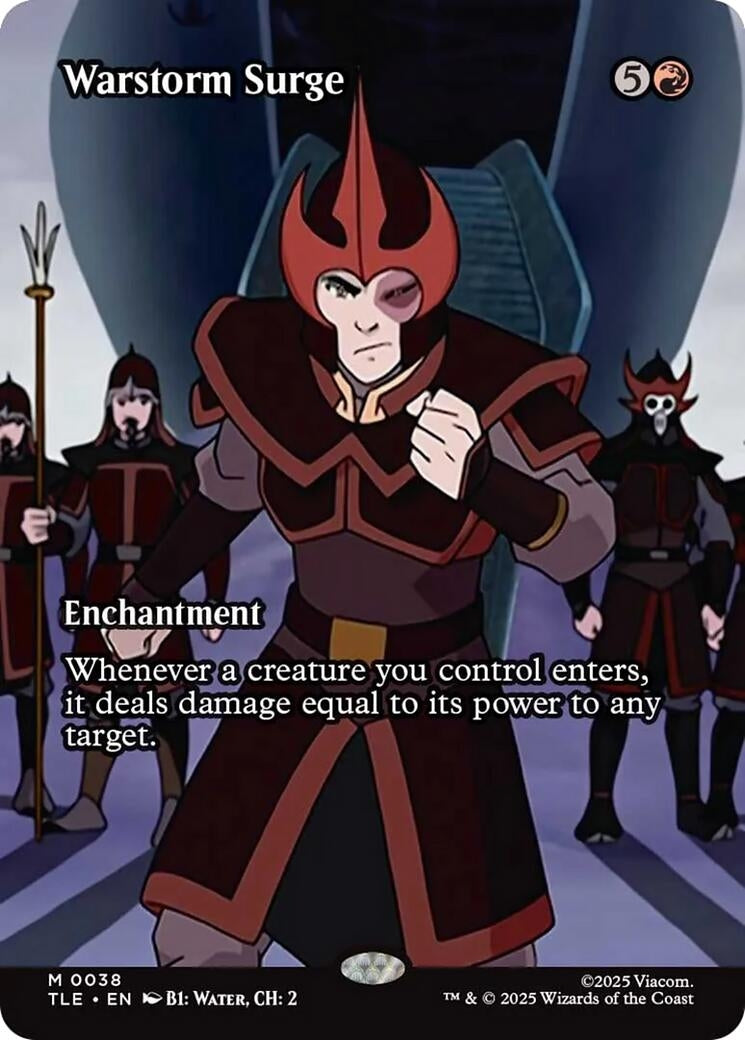 Warstorm Surge (Borderless) (38) (TLE)