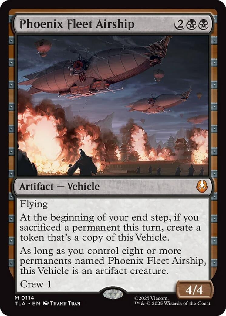 Image for Phoenix Fleet Airship (114) (TLA) - Magic: The Gathering