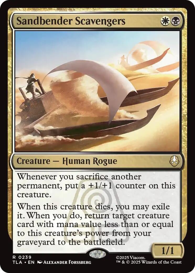 Image for Sandbender Scavengers (239) (TLA) - Magic: The Gathering