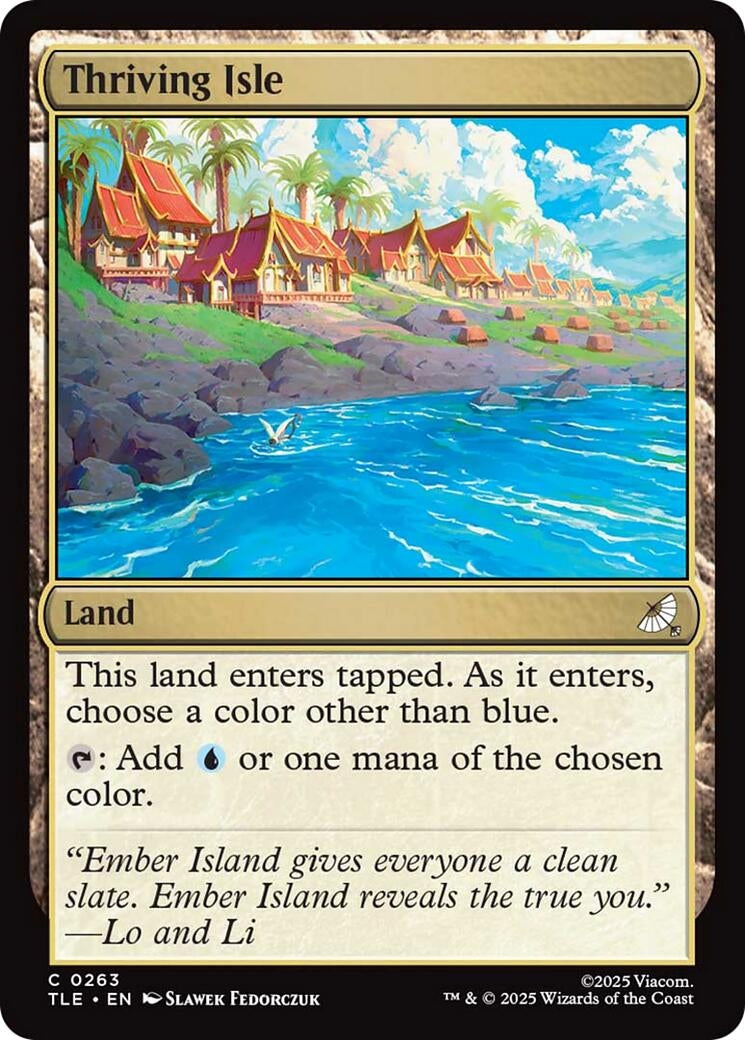 Image for Thriving Isle (263) (TLE) - Magic: The Gathering