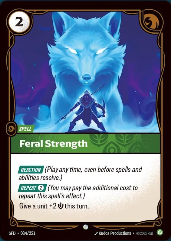 Feral Strength (034/221) (SPF)
