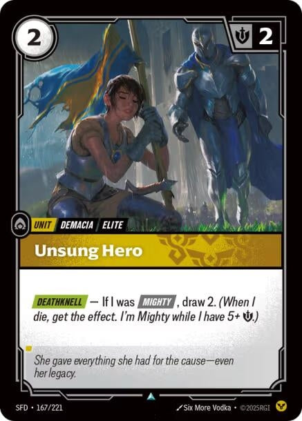 Unsung Hero (167/221) (SPF)