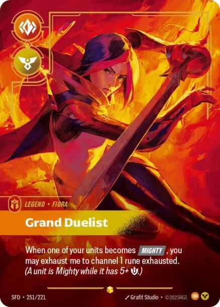 Fiora - Grand Duelist (Overnumbered) (251/221) (SPF)
