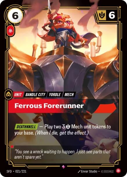 Ferrous Forerunner (021/221) (SPF)