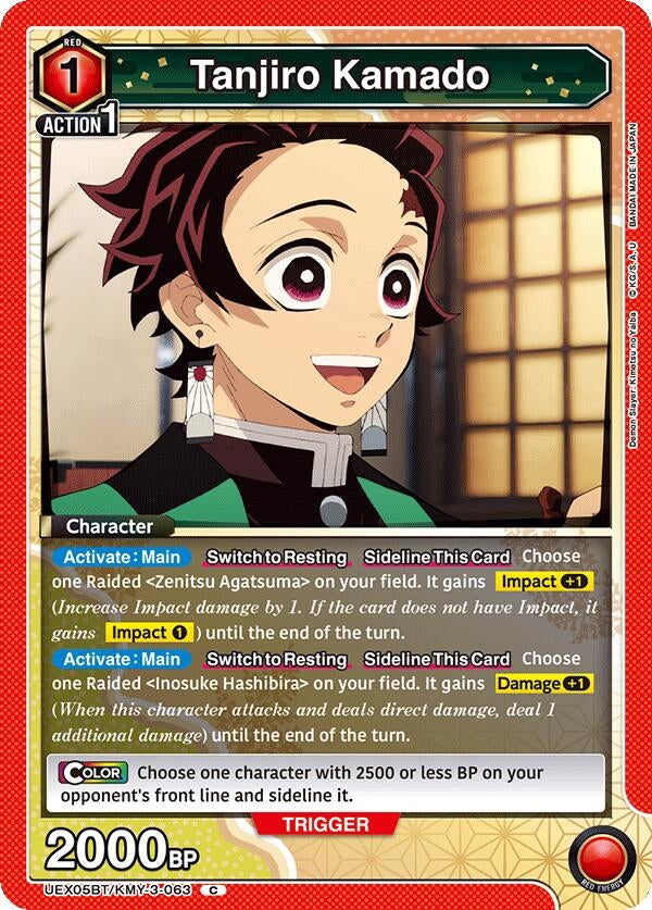 Tanjiro Kamado (063) (UEX05BT/KMY-3-063) (UEX05BT)