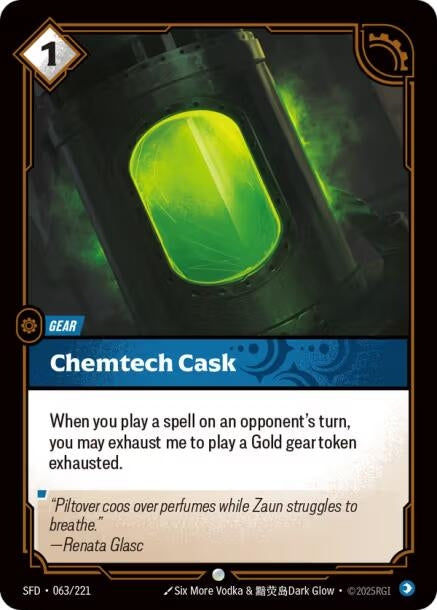 Chemtech Cask (063/221) (SPF)