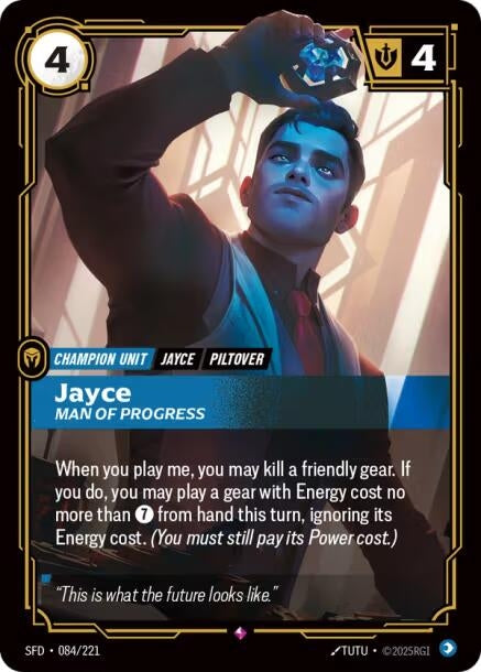 Jayce - Man of Progress (084/221) (SPF)