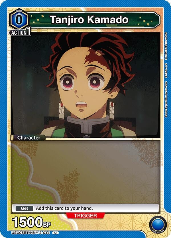 Tanjiro Kamado (014) (Box Topper Foil) (UEX05BT/KMY-3-014) (UEX05BT)