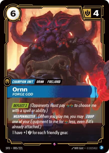 Ornn - Forge God (085/221) (SPF)
