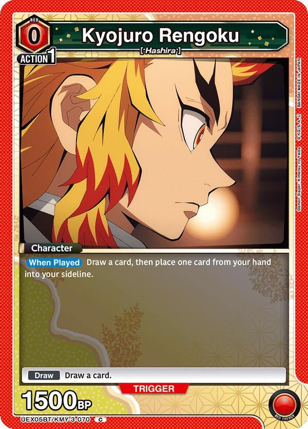 Kyojuro Rengoku (070) (Box Topper Foil) (UEX05BT/KMY-3-070) (UEX05BT)