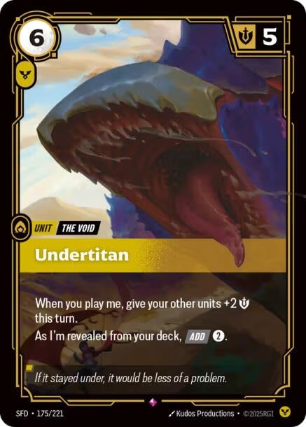 Undertitan (175/221) (SPF)