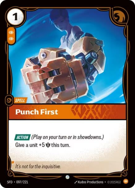 Punch First (097/221) (SPF)