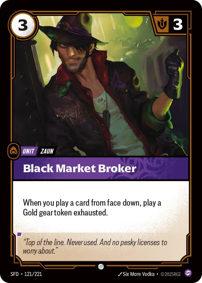 Black Market Broker (121/221) (SPF)