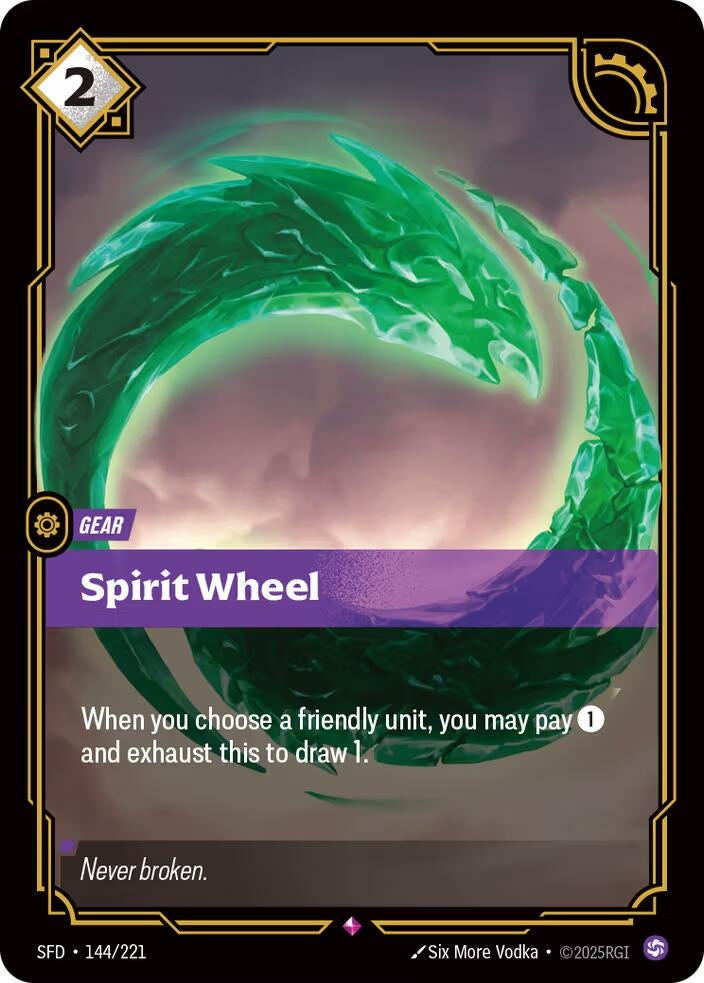 Spirit Wheel (144/221) (SPF)