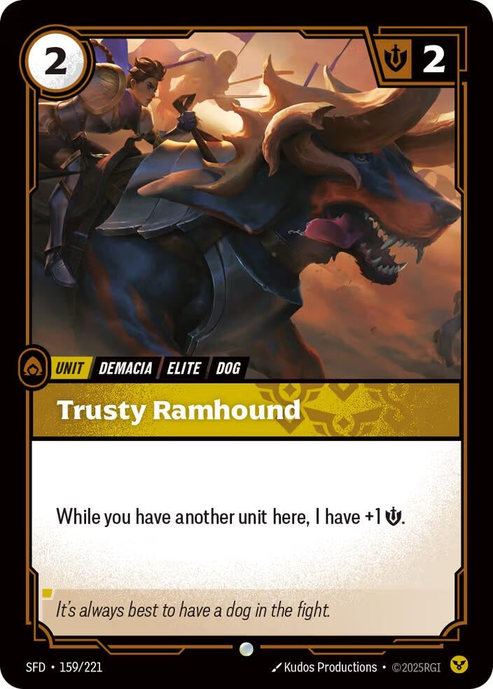Trusty Ramhound (159/221) (SPF)