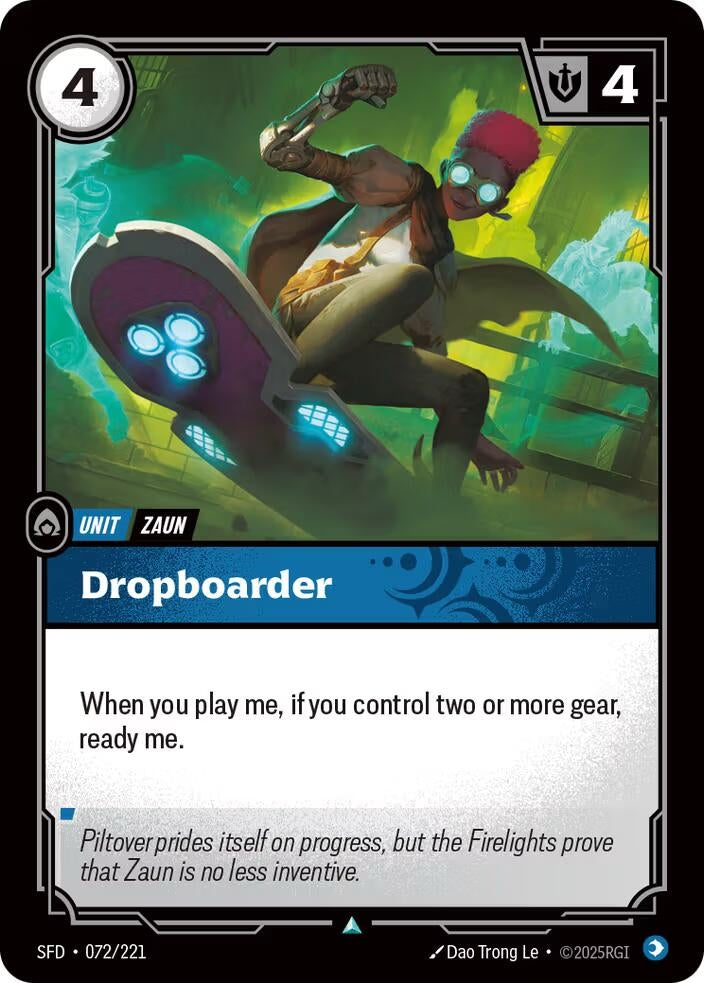 Dropboarder (072/221) (SPF)