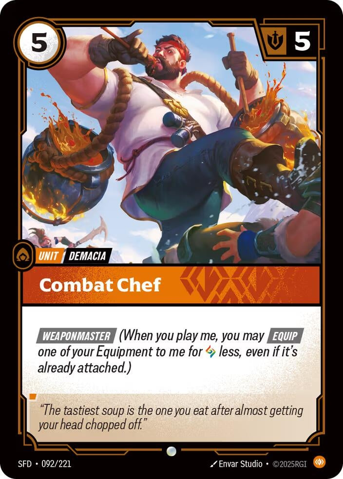 Combat Chef (092/221) (SPF)