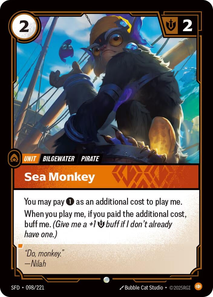 Sea Monkey (098/221) (SPF)