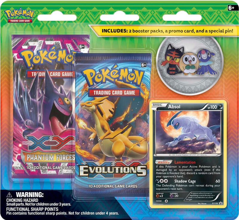 Image for Alola Trio Pin Blister - Pokemon