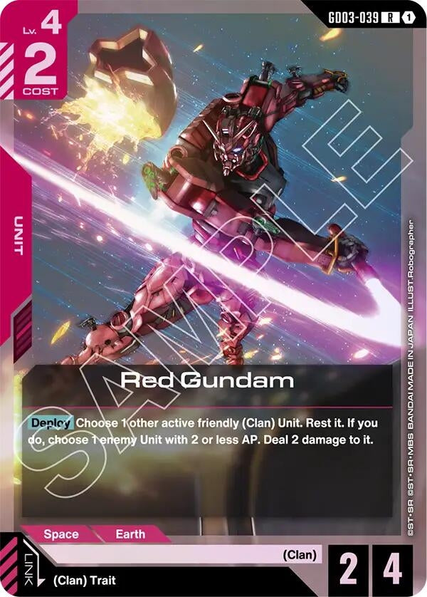 Red Gundam (GD03-039) (GD03)