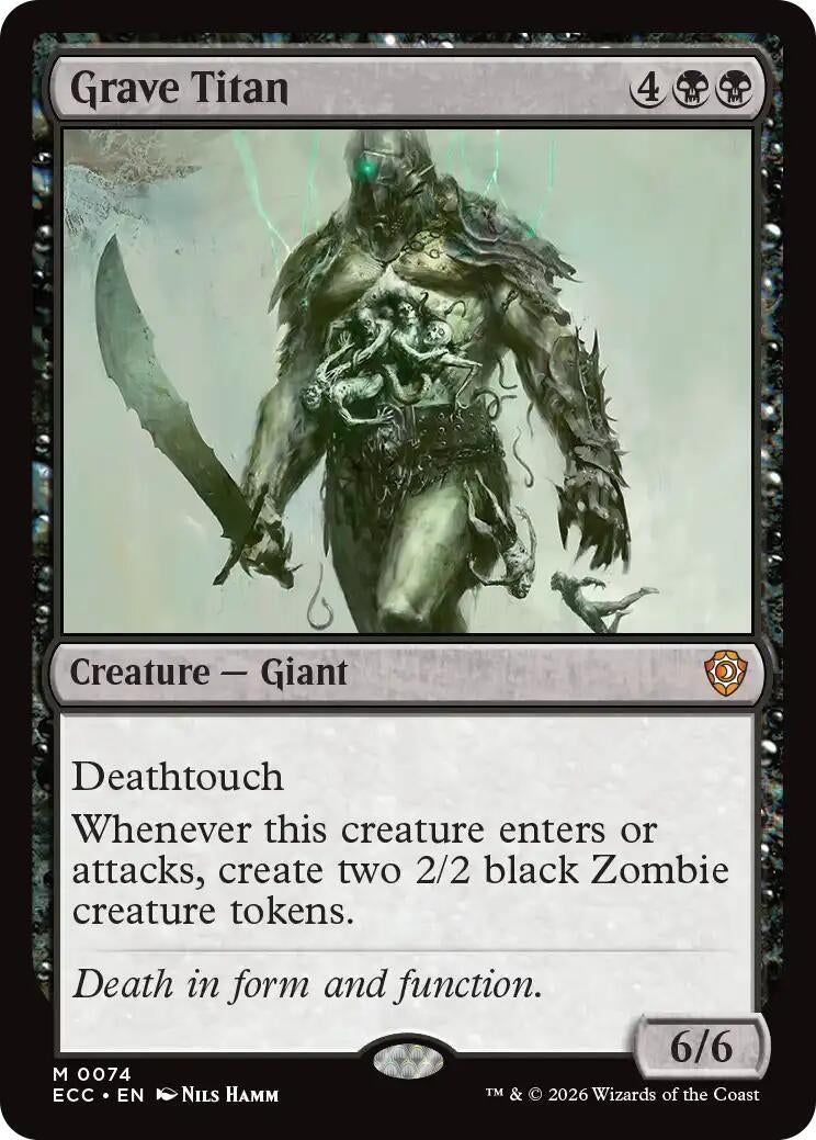 Image for Grave Titan (74) - Magic: The Gathering