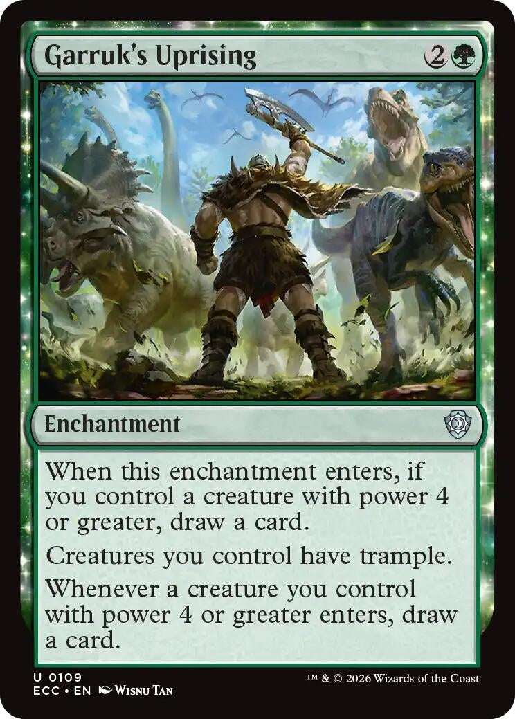 Image for Garruk's Uprising (109) - Magic: The Gathering