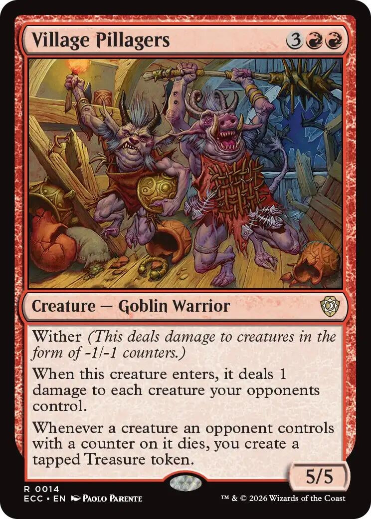 Image for Village Pillagers (14) - Magic: The Gathering