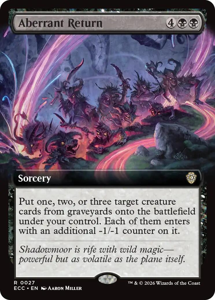 Image for Aberrant Return (Extended Art) (27) - Magic: The Gathering