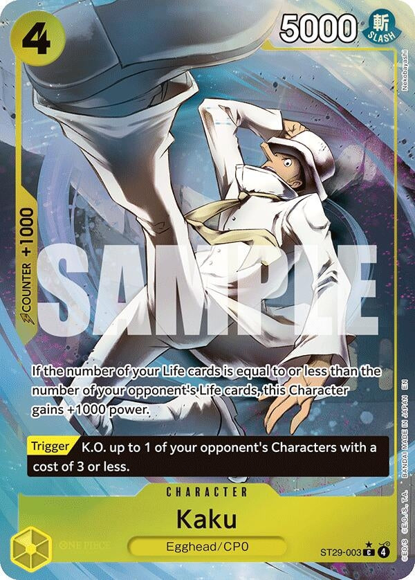 Image for Kaku (Full Art) (ST29-003) (ST-29) - One Piece Card Game