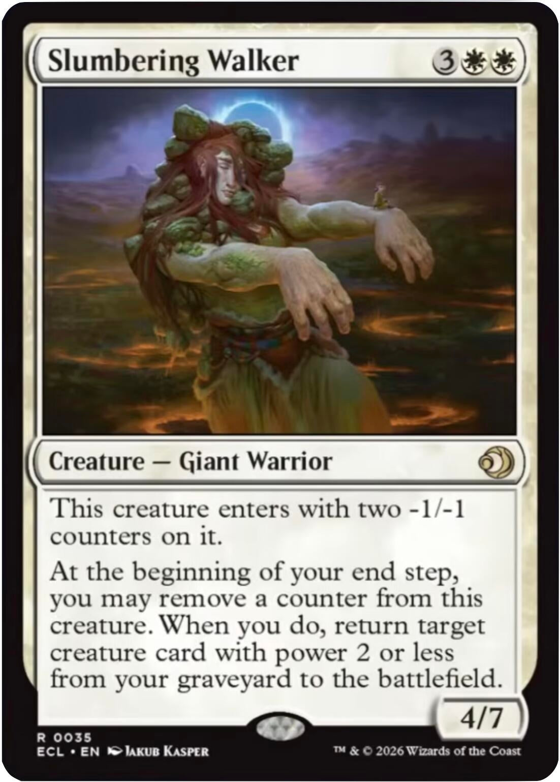 Slumbering Walker (35) (ECL)